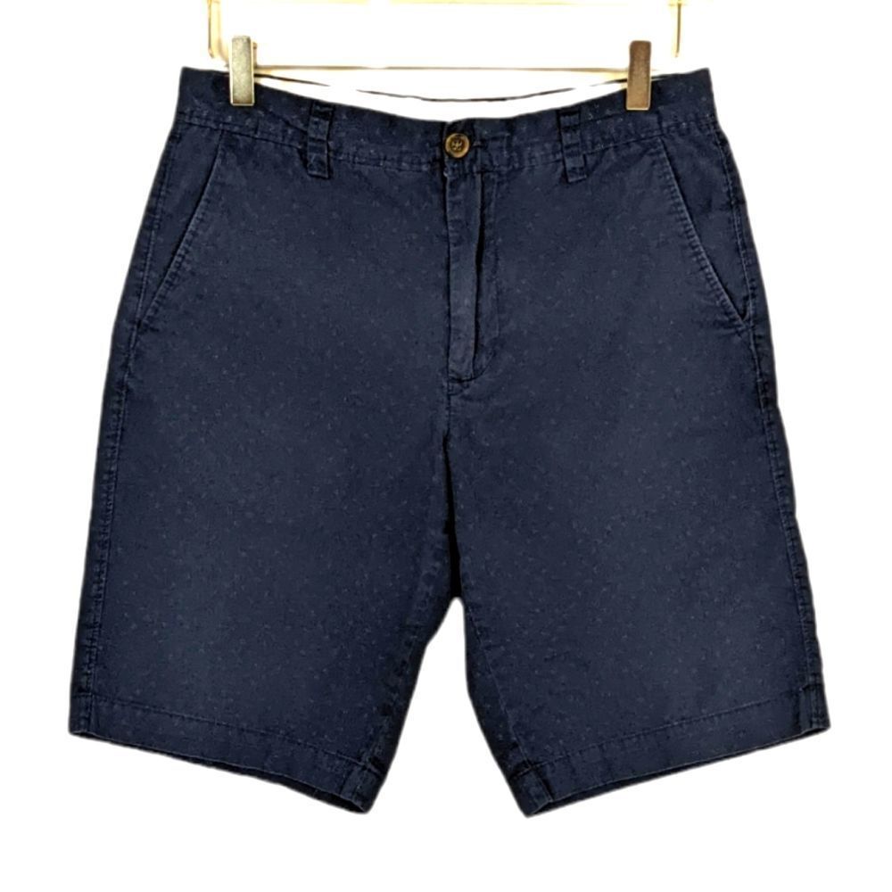J. Crew Men's Navy Blue Cotton Shorts Waist 30
